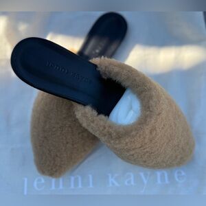Jenni Kayne tan mules - size 38 NWT